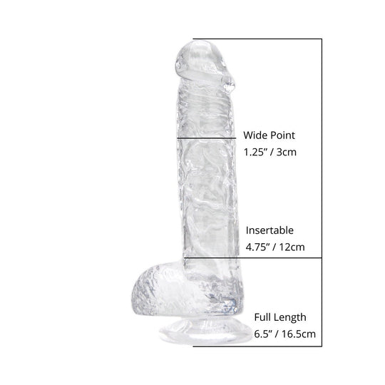 LOVING JOY 6 INCH DILDO WITH BALLS