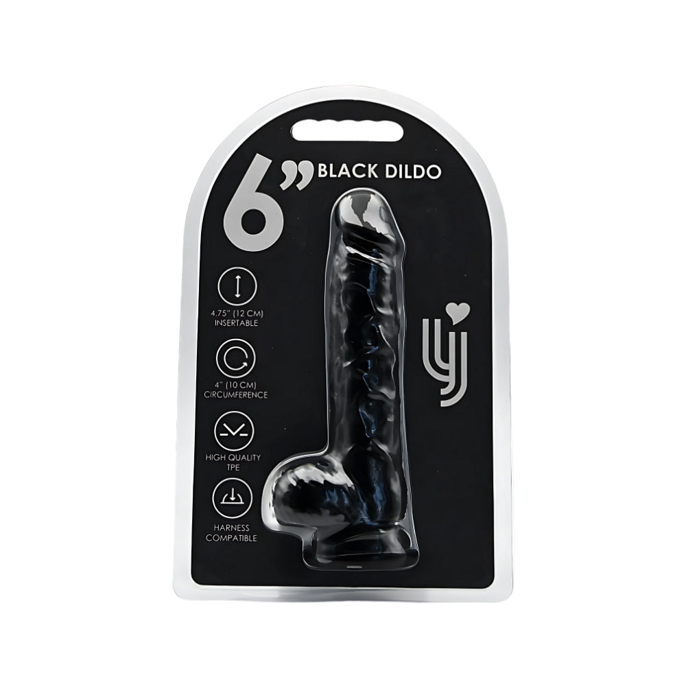 LOVING JOY 6 INCH DILDO WITH BALLS