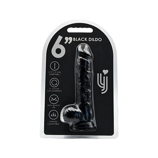 LOVING JOY 6 INCH DILDO WITH BALLS