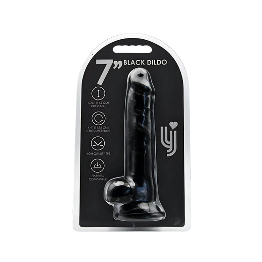 LOVING JOY 7 INCH DILDO WITH BALLS