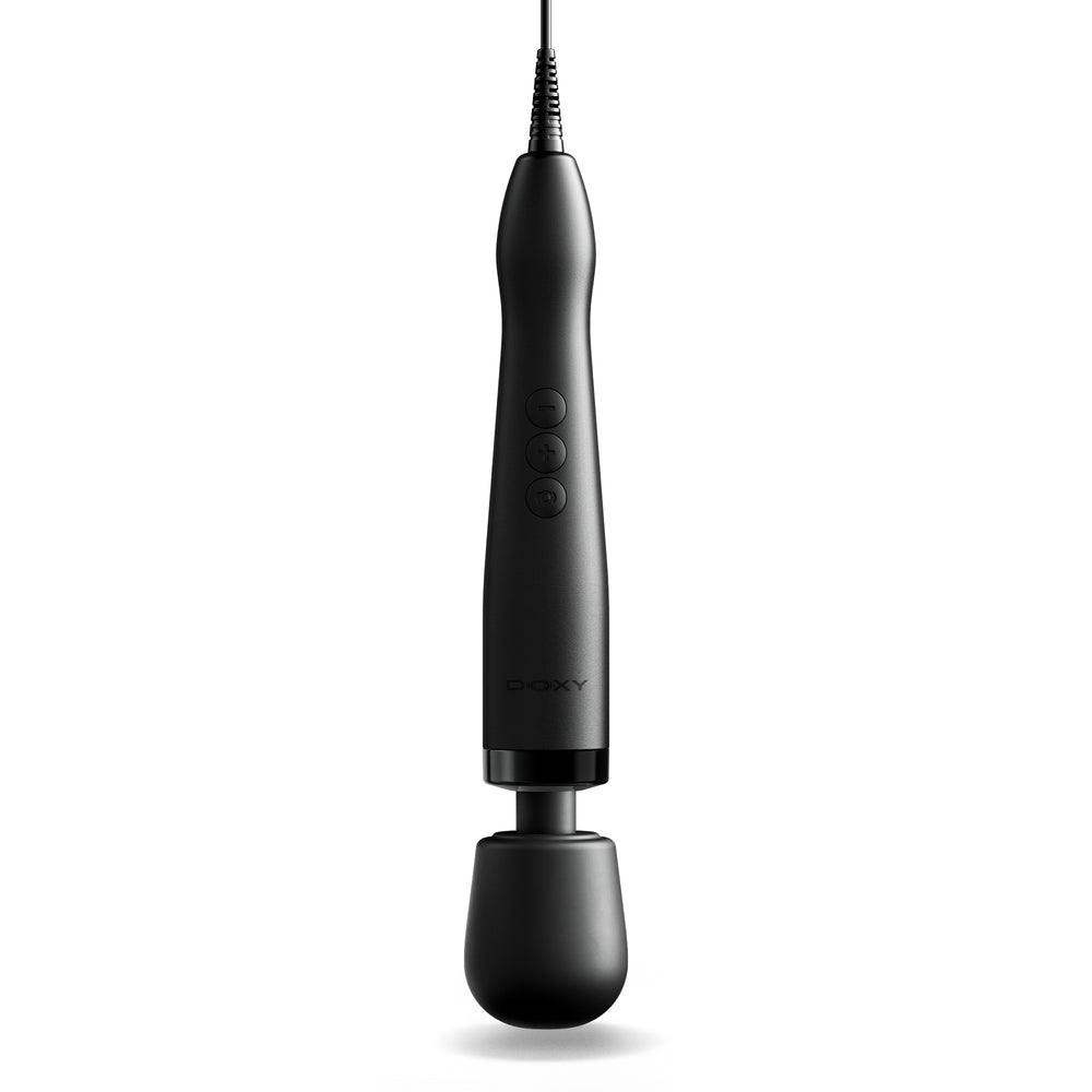 DOXY 2.0 ORIGINAL - BLACK - PLUG-IN WAND MASSAGER
