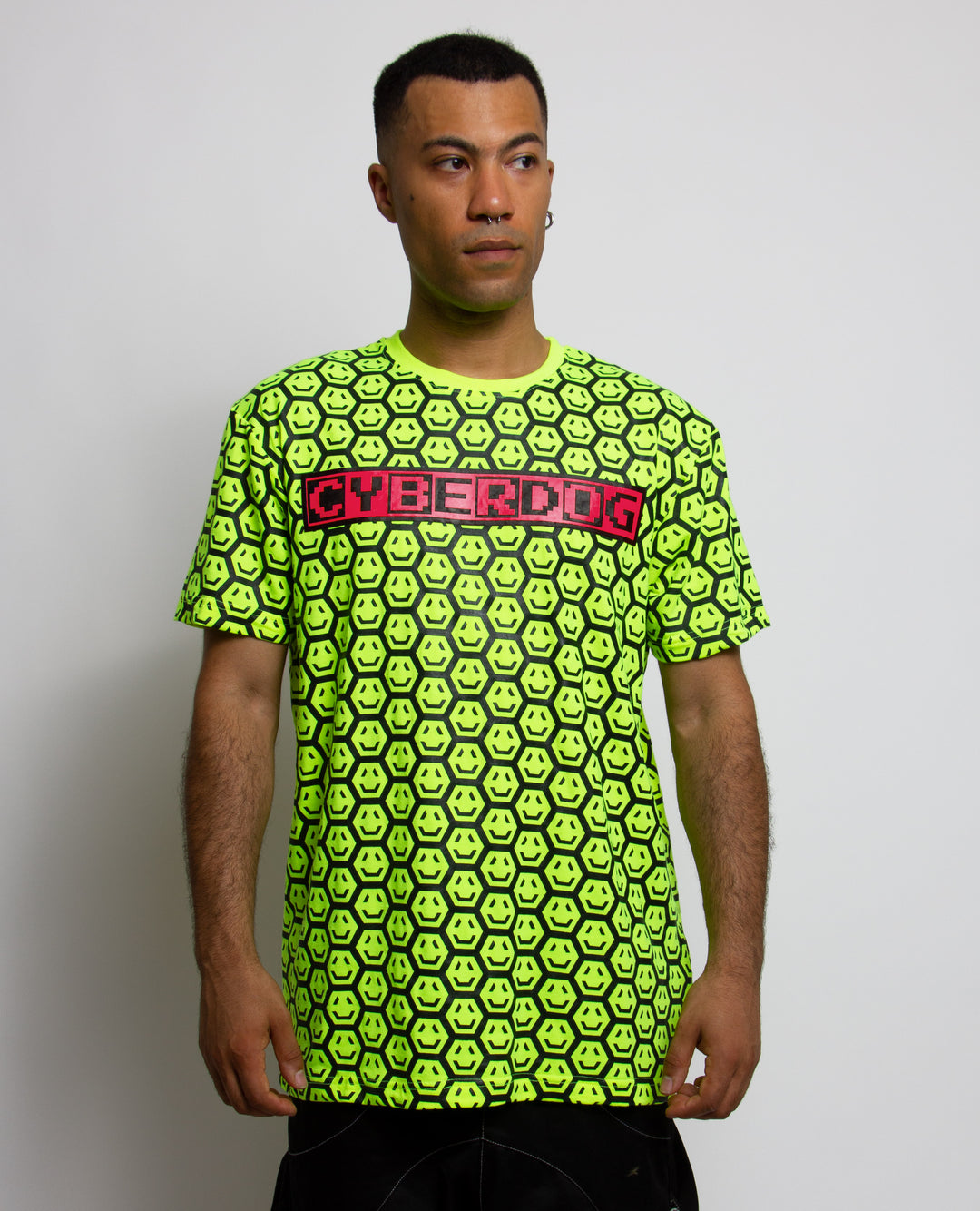 OVERSIZE HEX SMILEY T-SHIRT