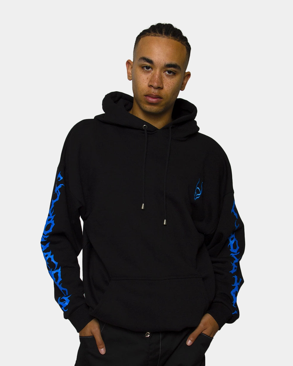 UNDERWORLD OVERSIZE HOODY UNISEX BLACK