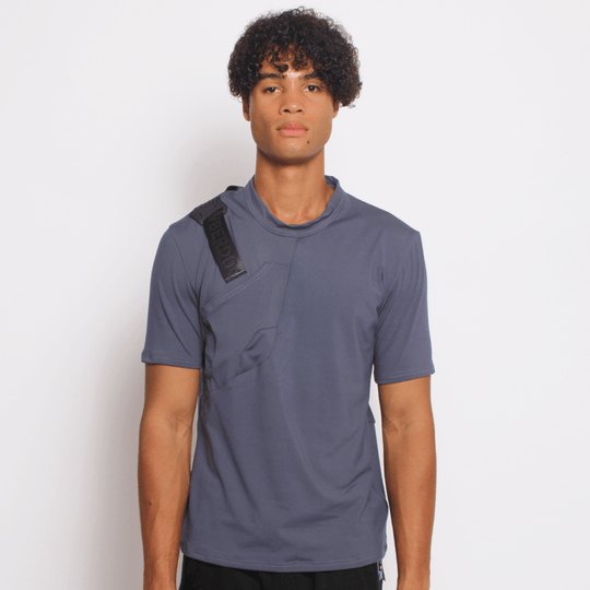 POCKET T-SHIRT GREY