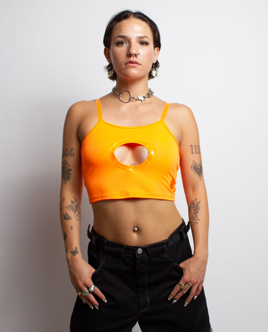 PORTHOLE CROP TOP