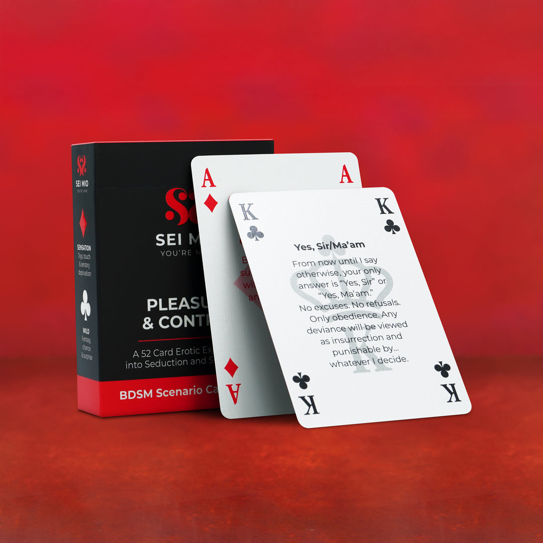 SEI MIO - PLEASURE & CONTROL BDSM SCENARIO CARD GAME