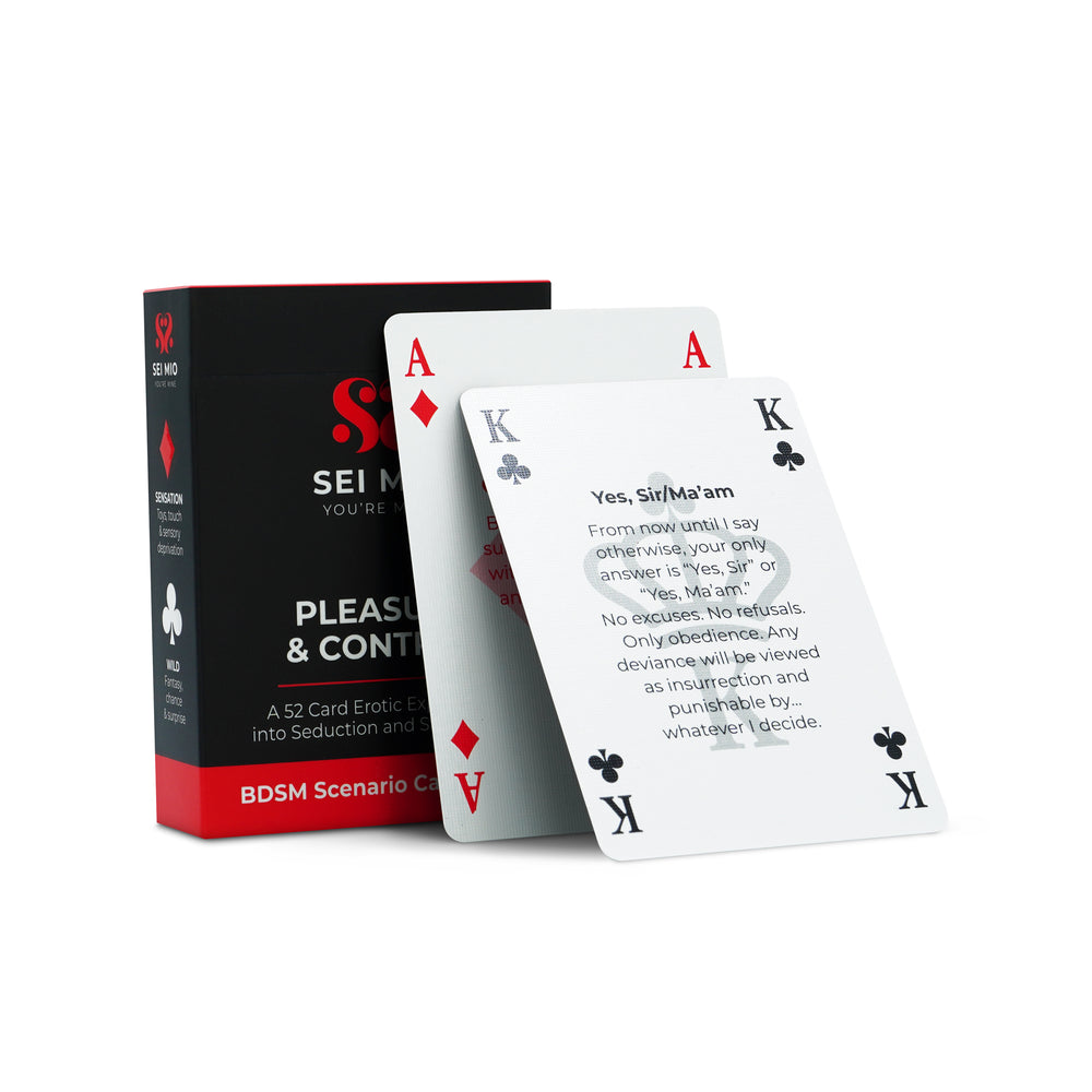 SEI MIO - PLEASURE & CONTROL BDSM SCENARIO CARD GAME