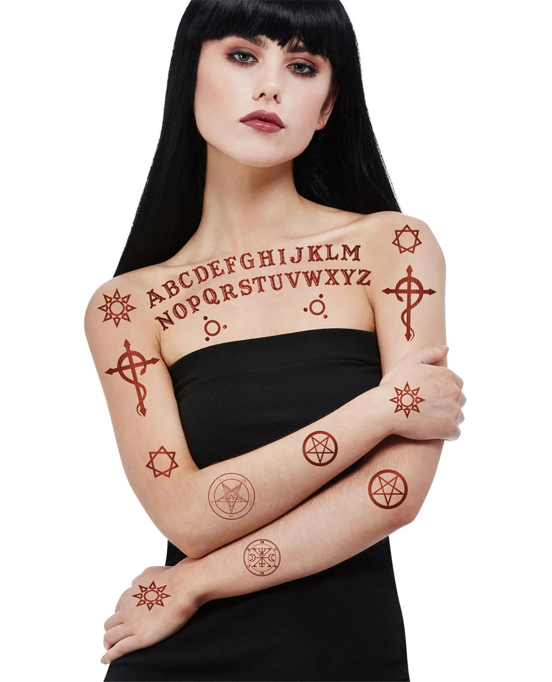 SMIFFYS MAKE-UP FX SATANIC TATTOO TRANSFERS