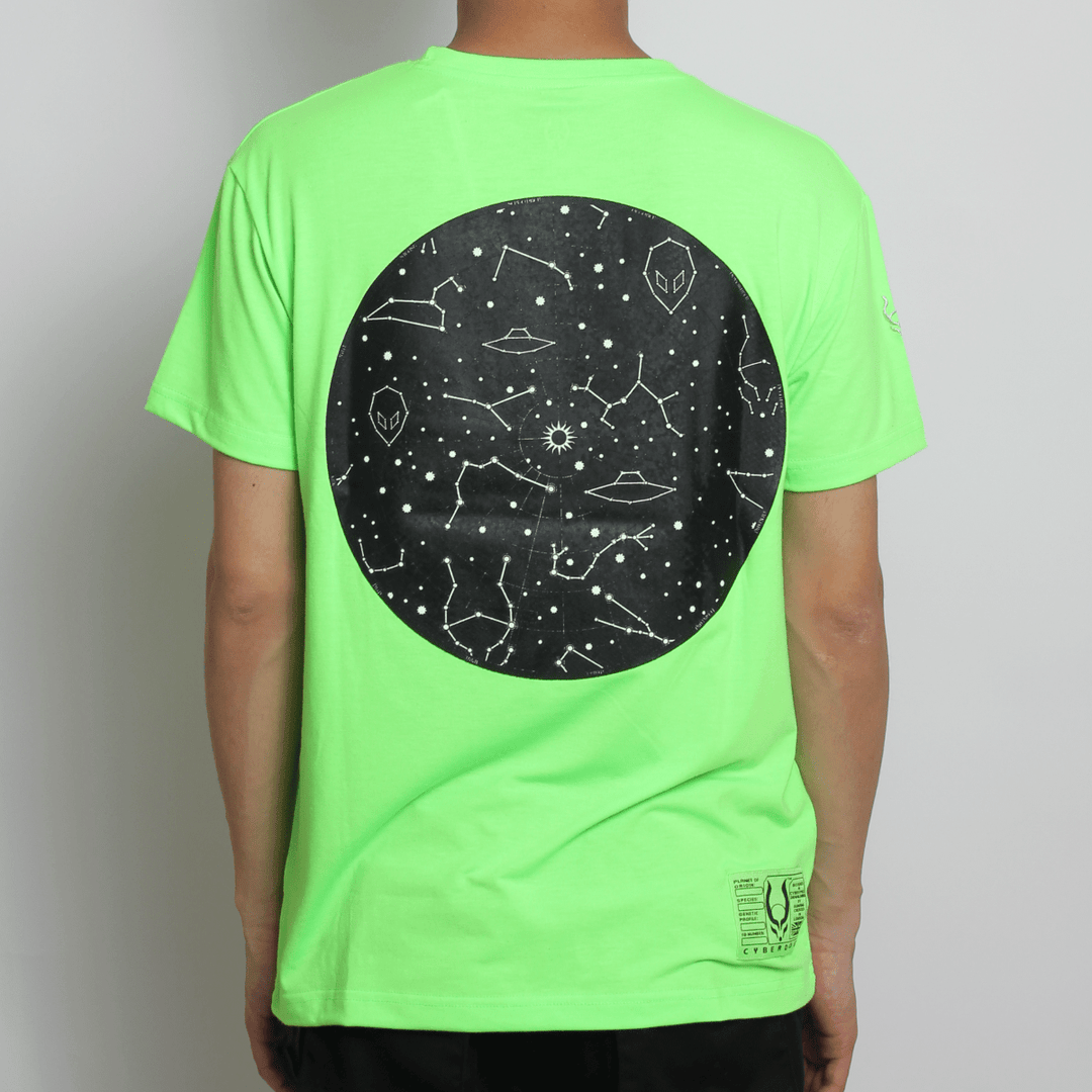 STARGAZER T-SHIRT MENS GREEN