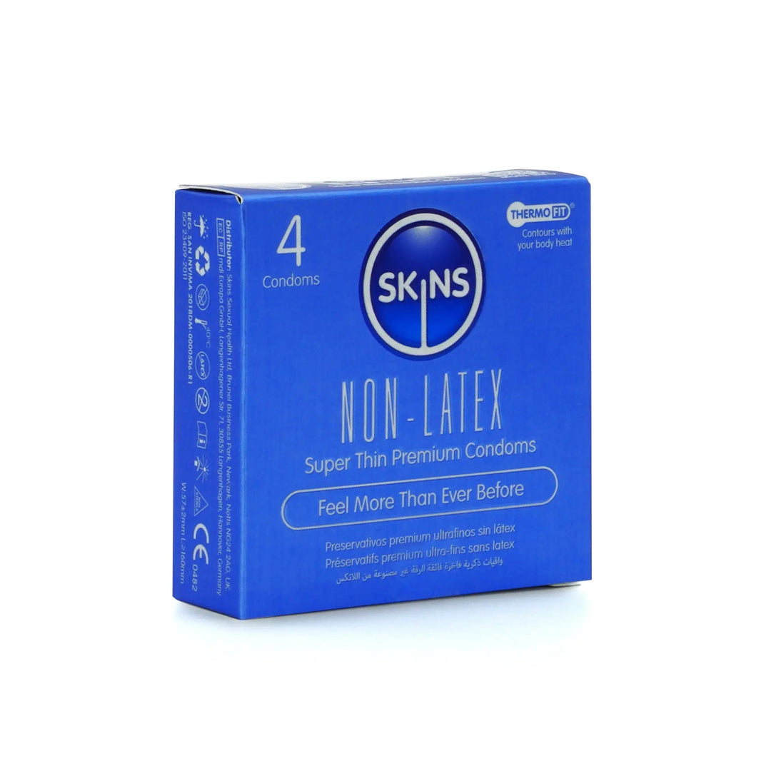 SKINS CONDOMS NON LATEX 4 PACK