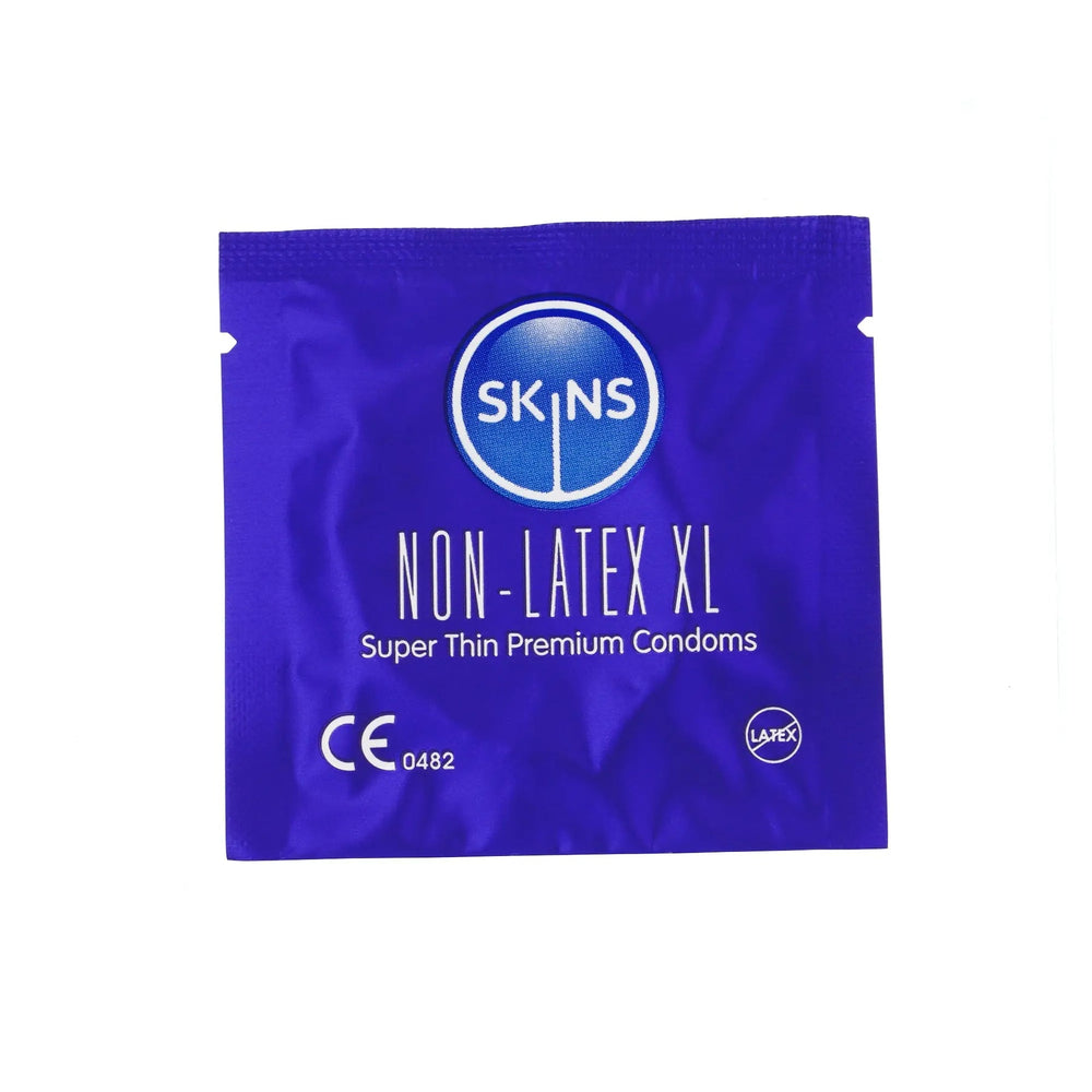 SKINS CONDOMS NON LATEX XL 4 PACK