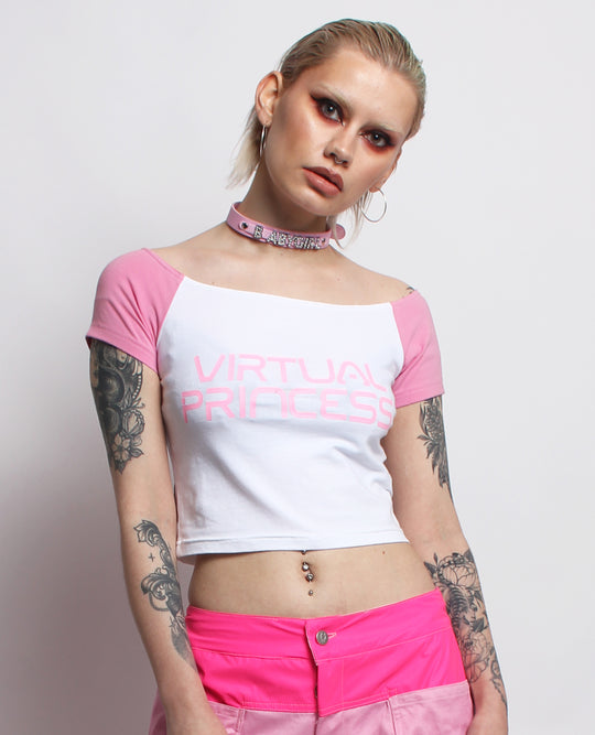 VIRTUAL PRINCESS ELLE CROP TOP