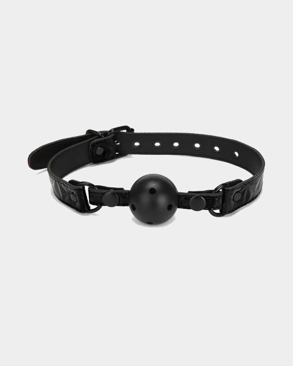 WHIPSMART DIAMOND BALL GAG BLACK