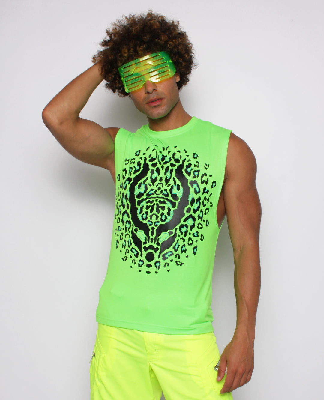 RAVE VEST ANIMAL PRINT