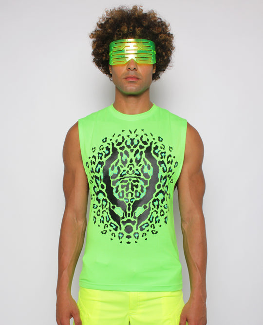 RAVE VEST ANIMAL PRINT