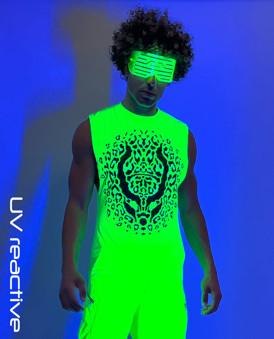 RAVE VEST ANIMAL PRINT