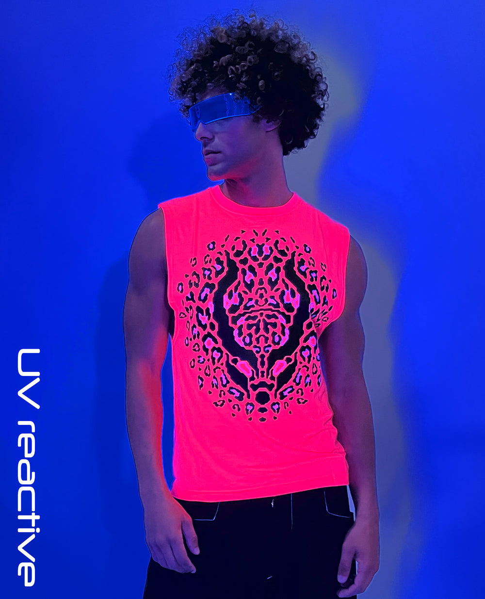 RAVE VEST ANIMAL PRINT
