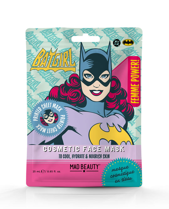 DC FEMME POWER BATGIRL COSMETIC FACE MASK
