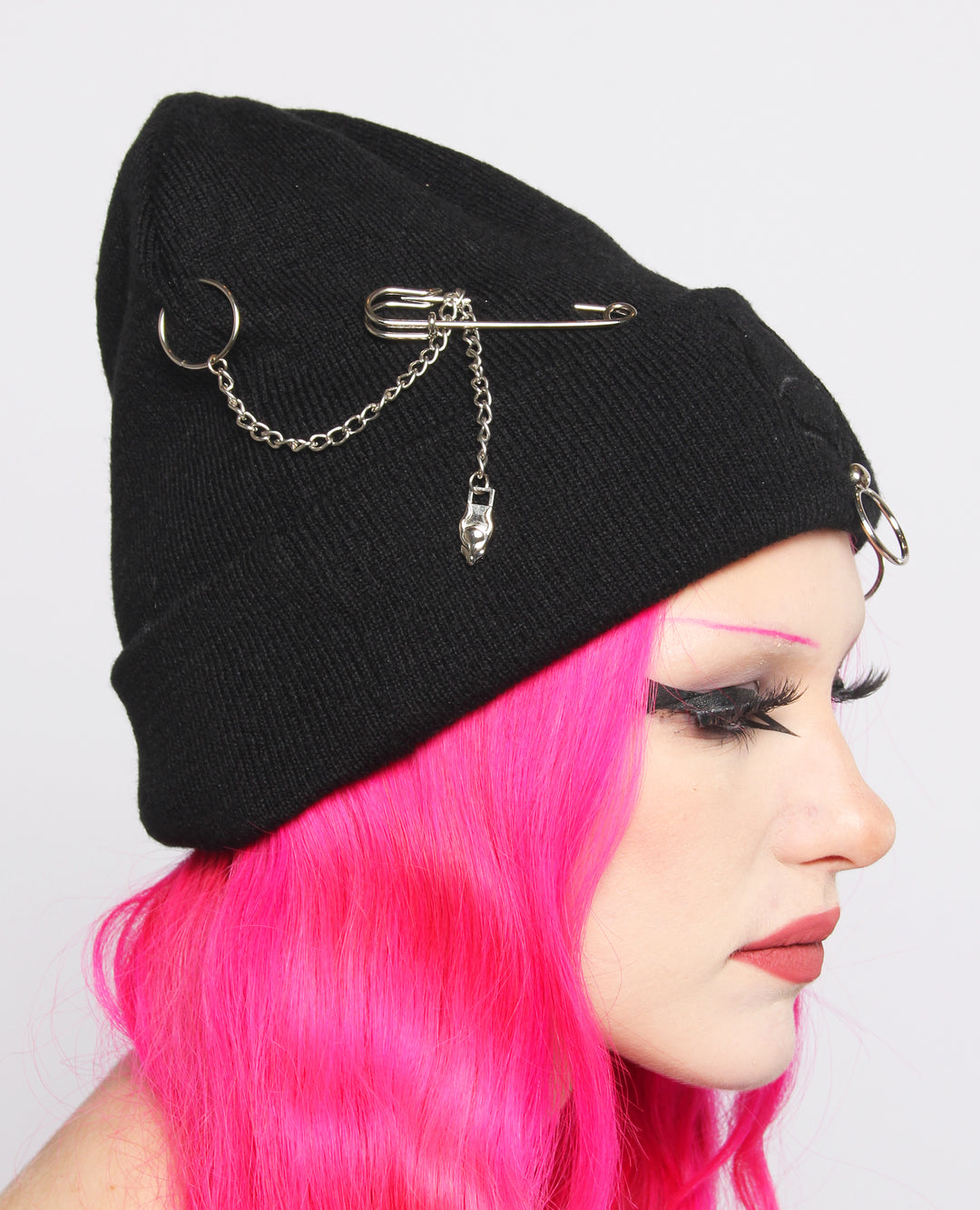 PIERCED BEANIE