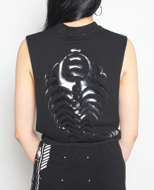 CUT OUT VEST BIOHAZARD