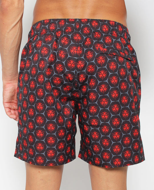 BIOHAZARD ALL OVER MENS BOARDSHORTS