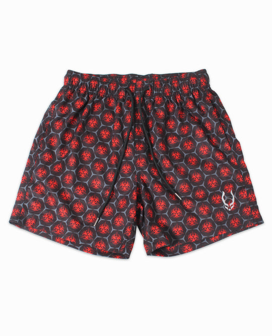 BIOHAZARD ALL OVER MENS BOARDSHORTS