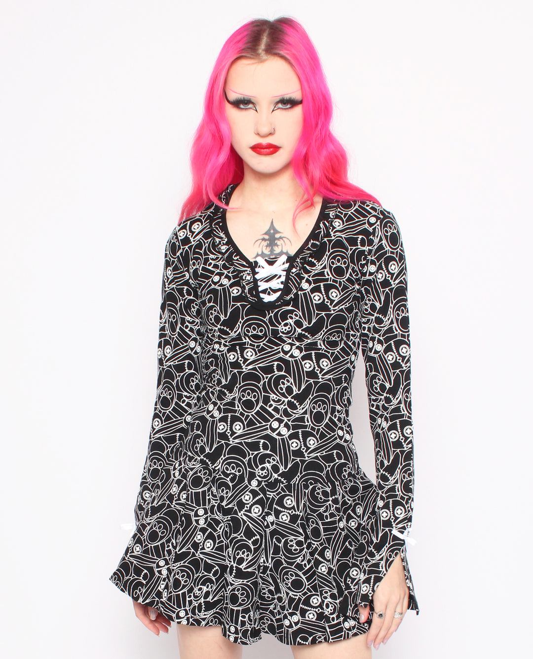 LOLITA L/S TOP BUNNY BUSINESS