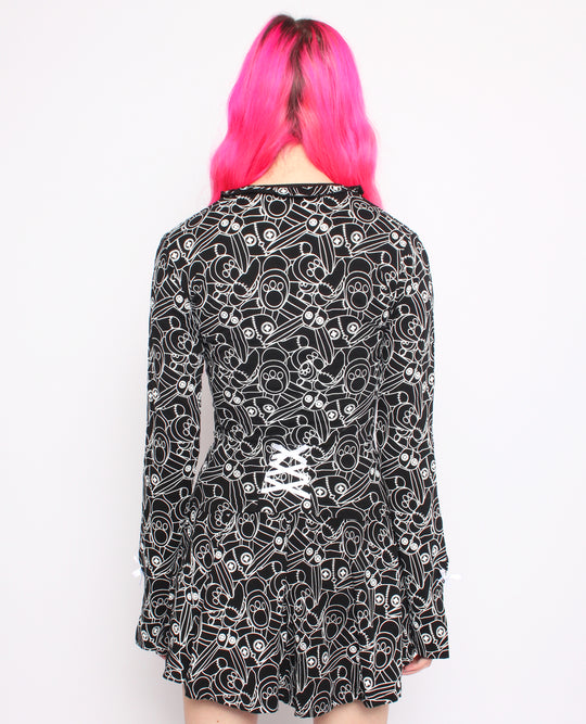 LOLITA L/S TOP BUNNY BUSINESS