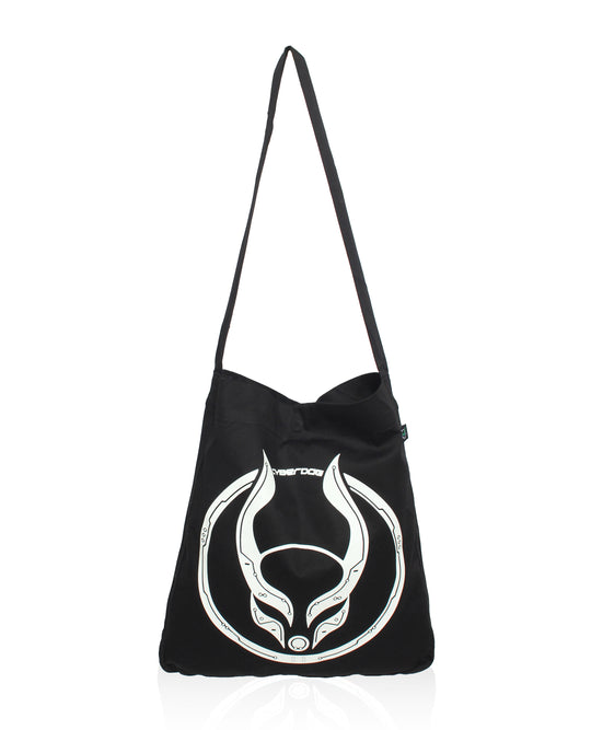CROSS BODY RECYCLED TOTE BAG CIRC