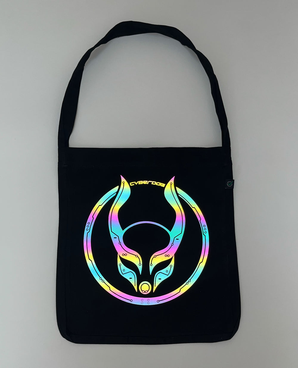 CROSS BODY RECYCLED TOTE BAG CIRC