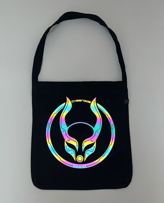 CROSS BODY RECYCLED TOTE BAG CIRC