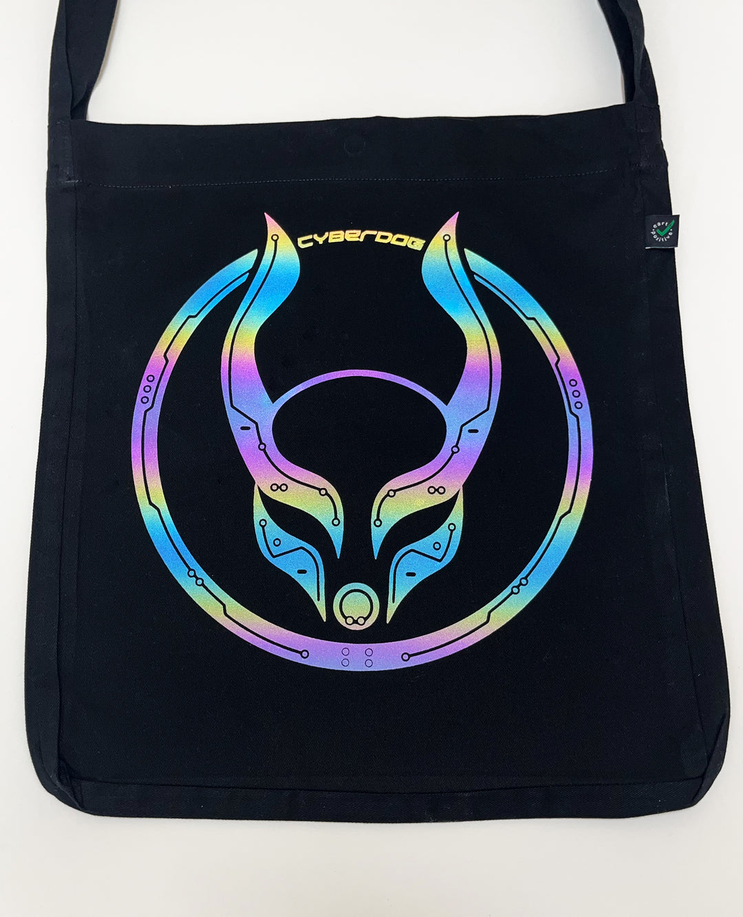 CROSS BODY RECYCLED TOTE BAG CIRC