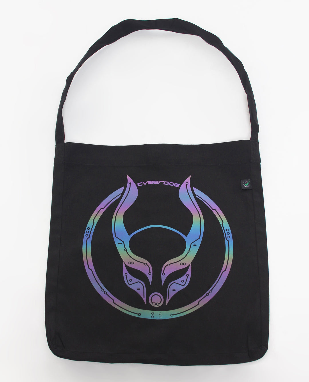 CROSS BODY RECYCLED TOTE BAG CIRC