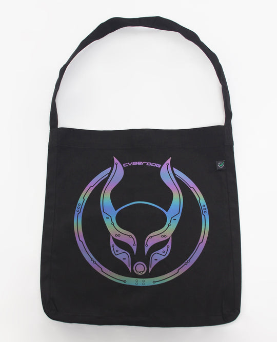 CROSS BODY RECYCLED TOTE BAG CIRC