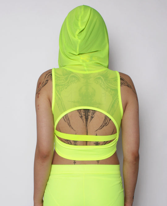 CROPPED SHADE VEST