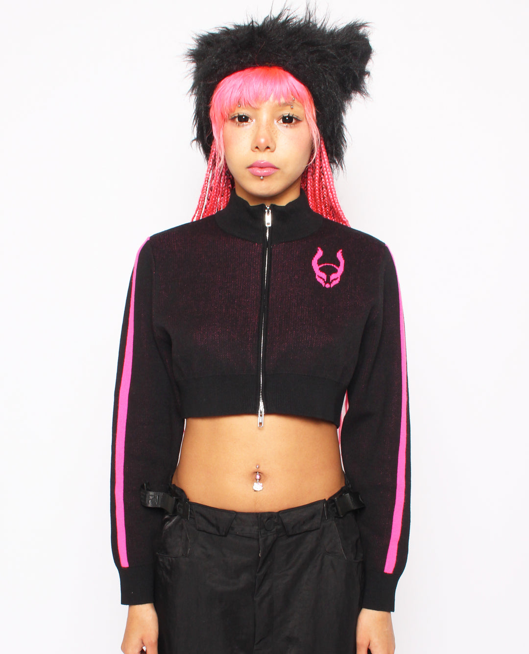 CROPPED ZIP SWEATER ORIGINALS