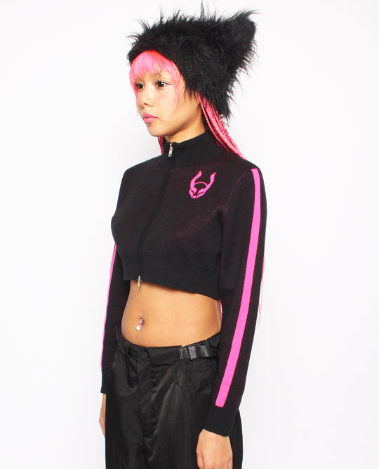 CROPPED ZIP SWEATER ORIGINALS