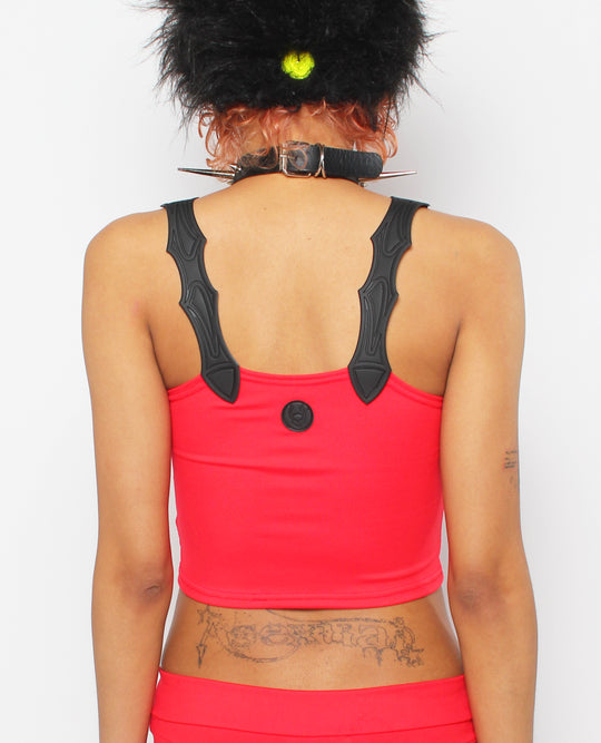 CROPPED STRAP VEST
