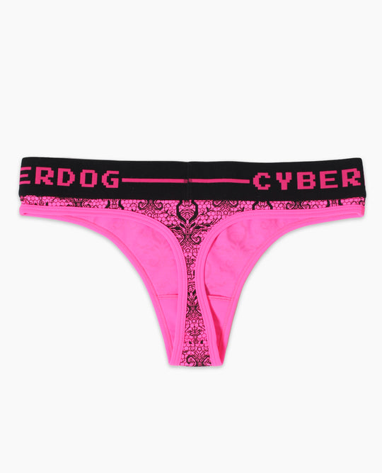 CYBERLACE THONG