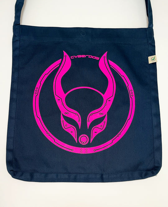 CROSS BODY RECYCLED TOTE BAG CIRC