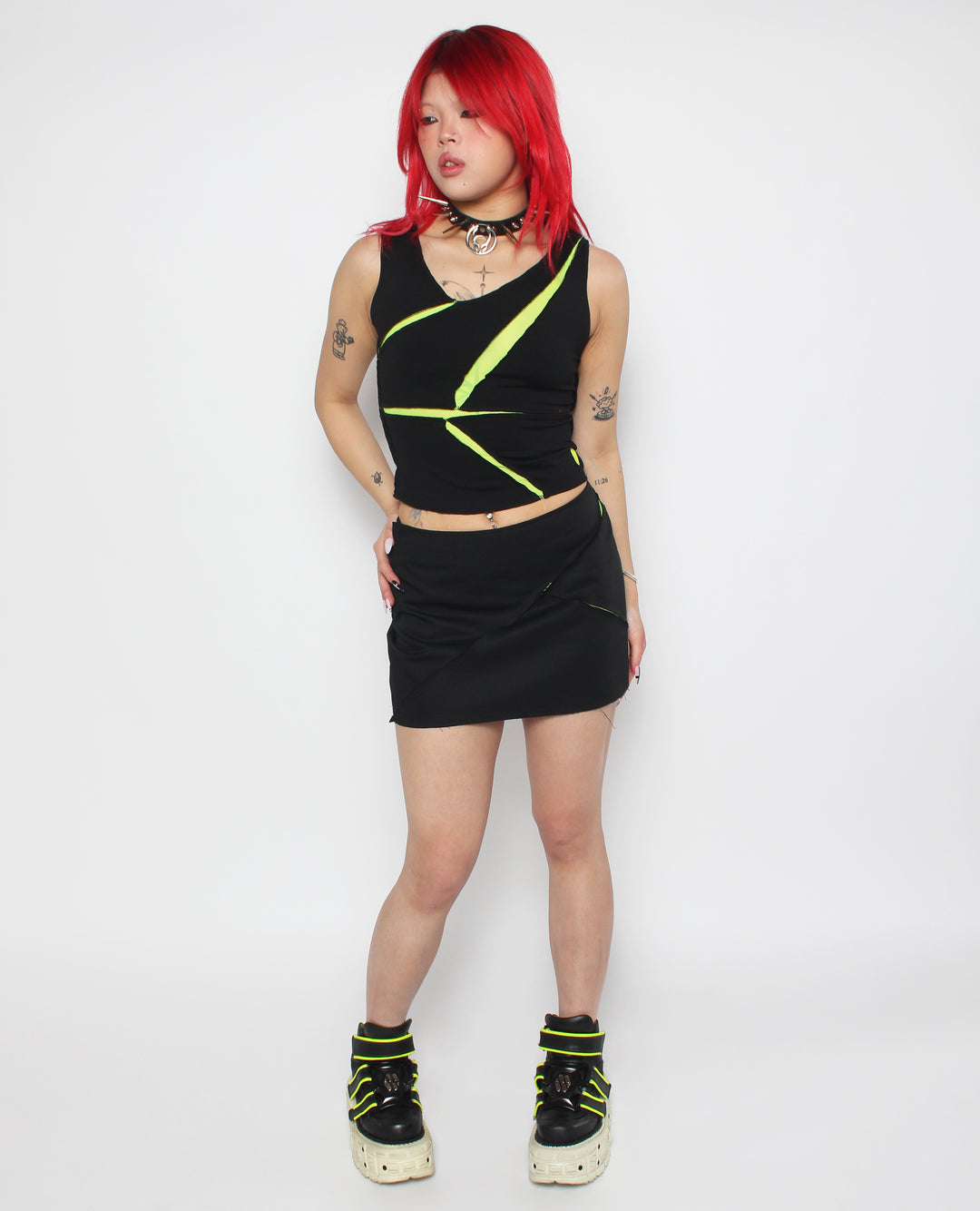DISORIENT MINI SKIRT