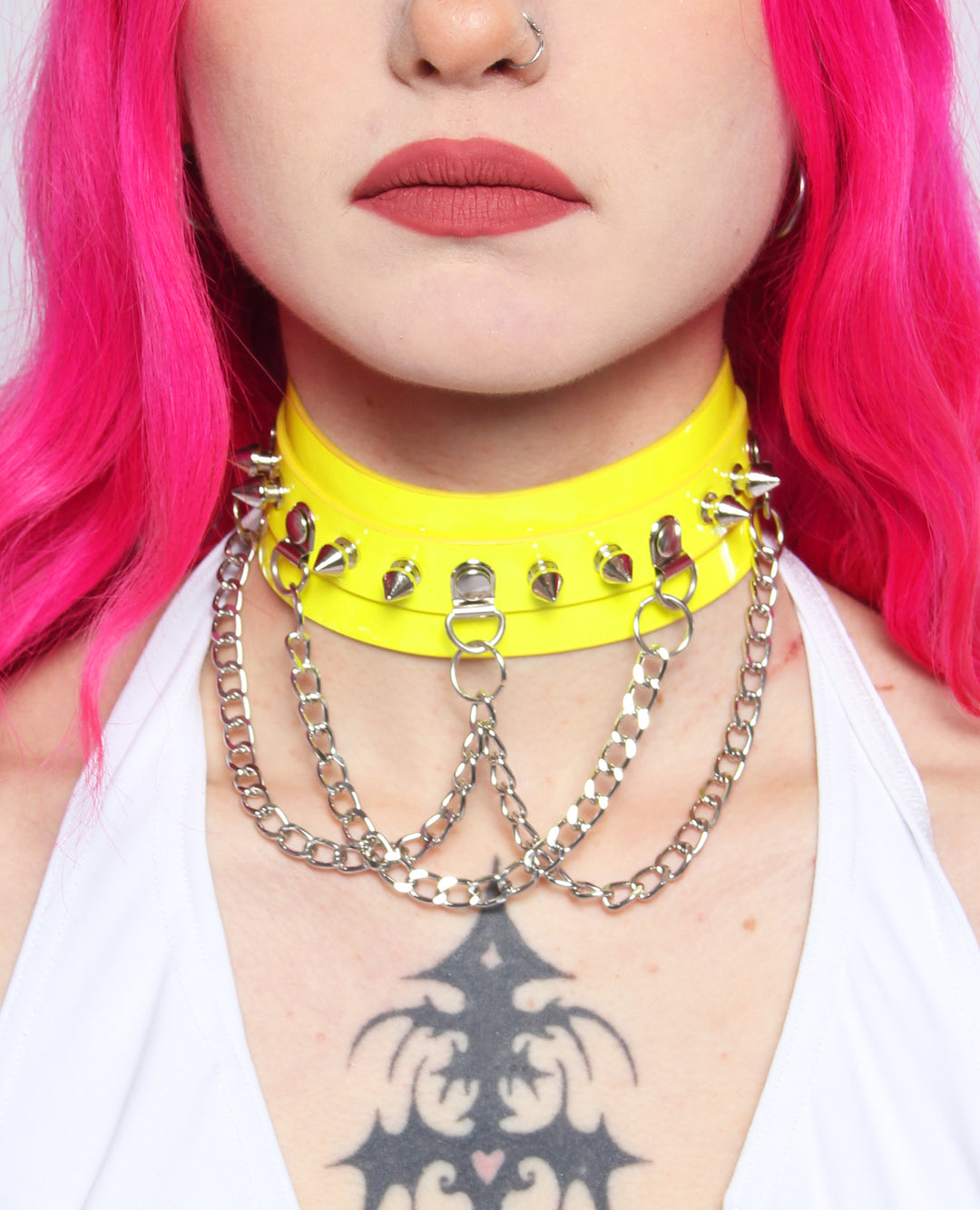 DOG SPIKE CHAIN COLLAR