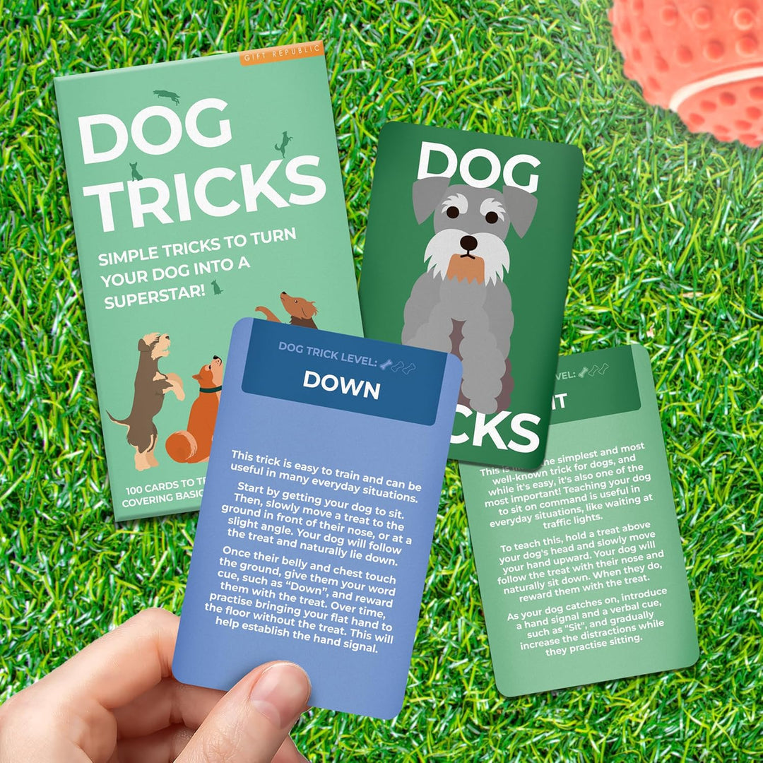 DOG TRICKS CARD PACK