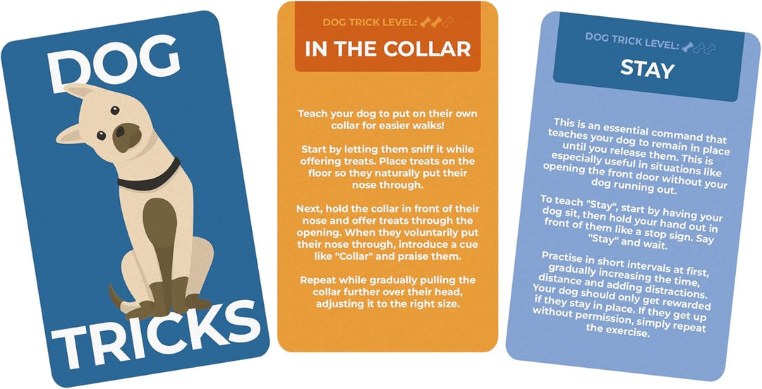 DOG TRICKS CARD PACK