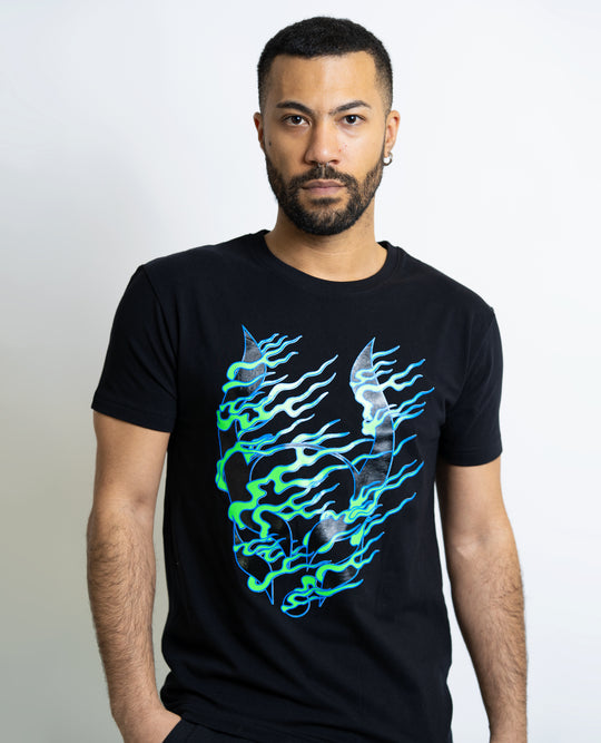 DRAGONITE T-SHIRT MENS BLACK
