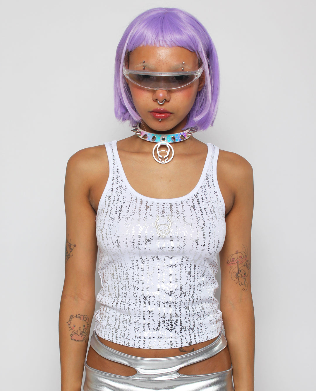 GIRLS SLIM VEST FOILED