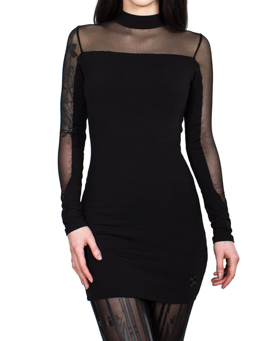 GIGA WING MESH DRESS