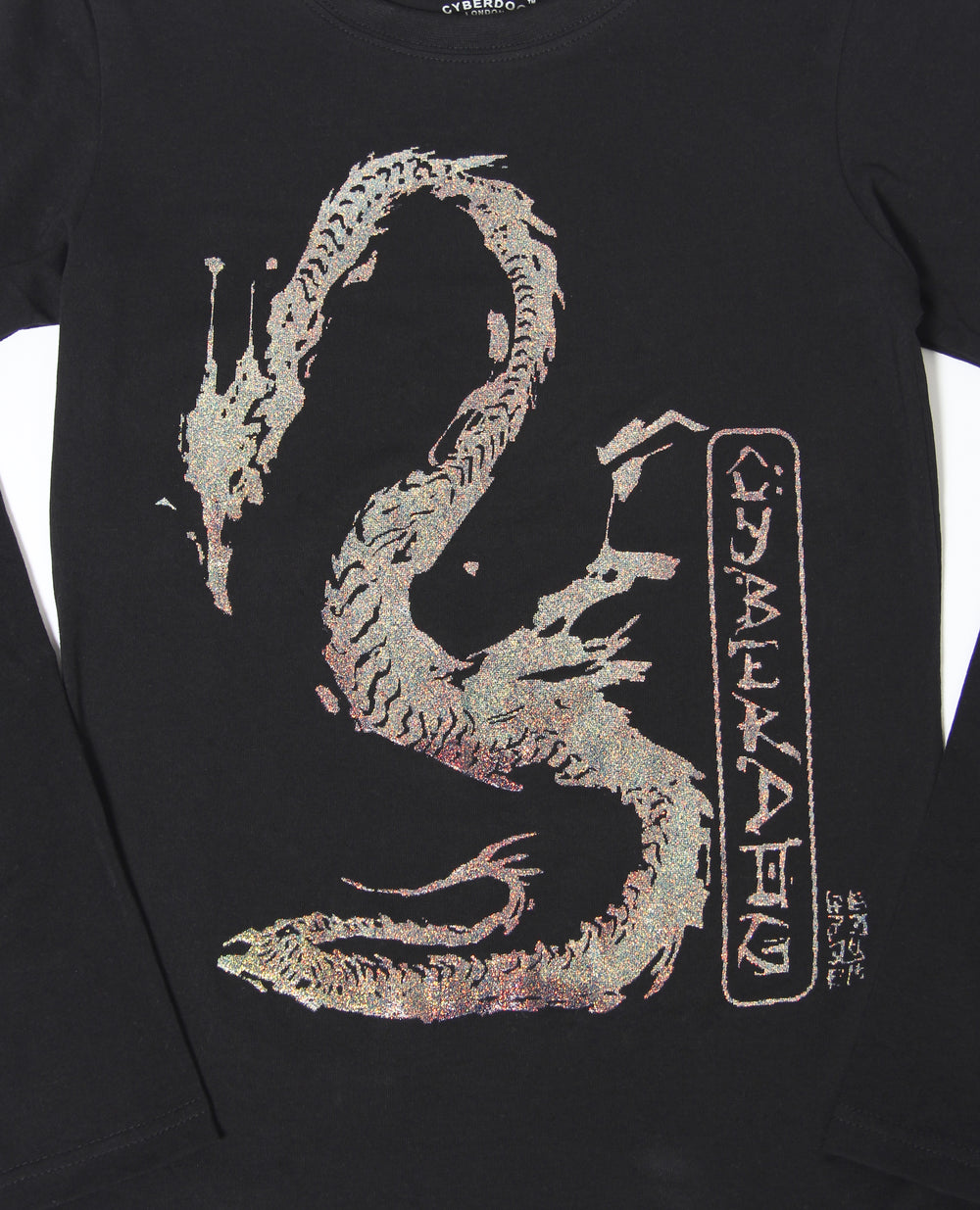 GIRLS L/S GLAM DRAGON