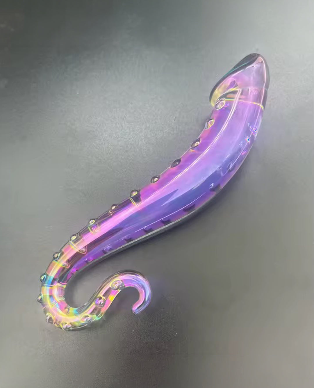 GLASS ANAL DILDO