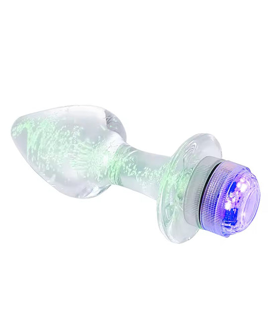 GLASS LED BUTT PLUG